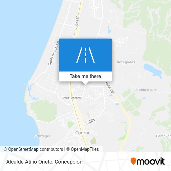 Mapa de Alcalde Atilio Oneto