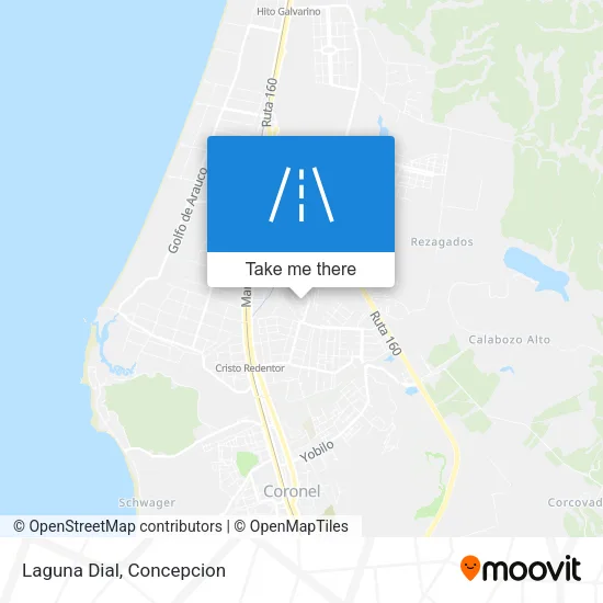 Laguna Dial map