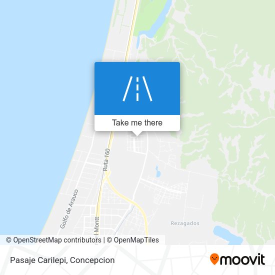 Mapa de Pasaje Carilepi