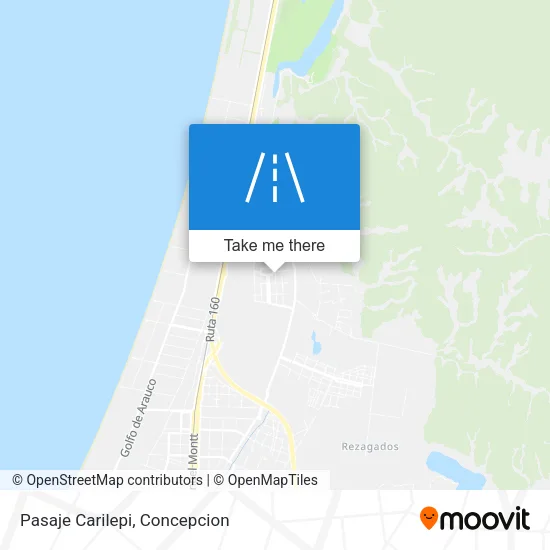 Mapa de Pasaje Carilepi