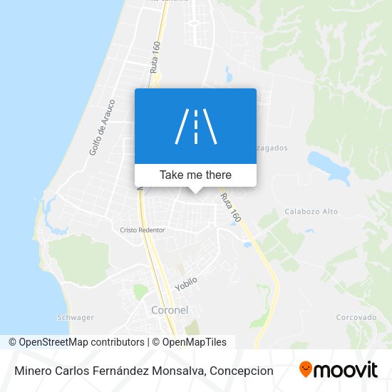 Mapa de Minero Carlos Fernández Monsalva
