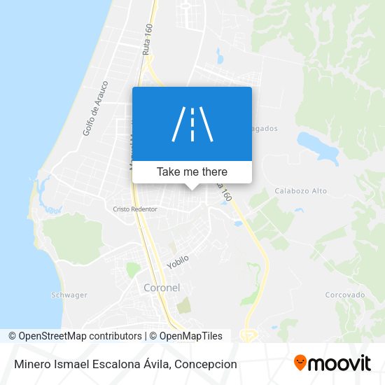 Minero Ismael Escalona Ávila map