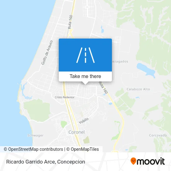 Mapa de Ricardo Garrido Arce