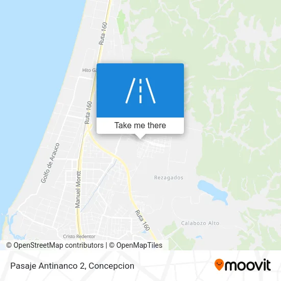 Pasaje Antinanco 2 map