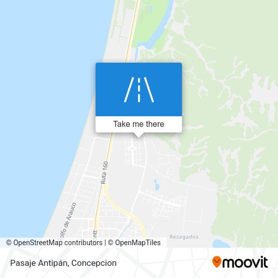 Pasaje Antipán map