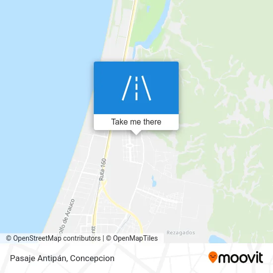 Mapa de Pasaje Antipán