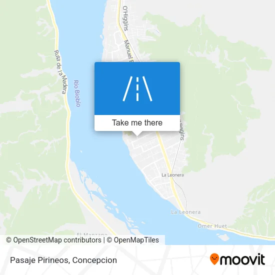 Mapa de Pasaje Pirineos