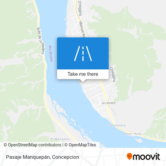 Pasaje Manquepán map