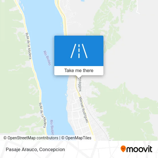Mapa de Pasaje Arauco