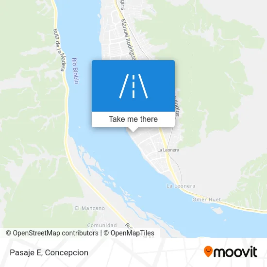 Mapa de Pasaje E