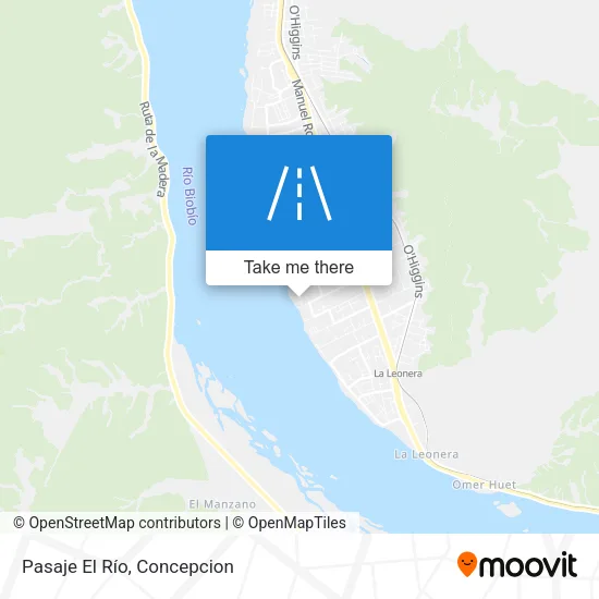 Mapa de Pasaje El Río