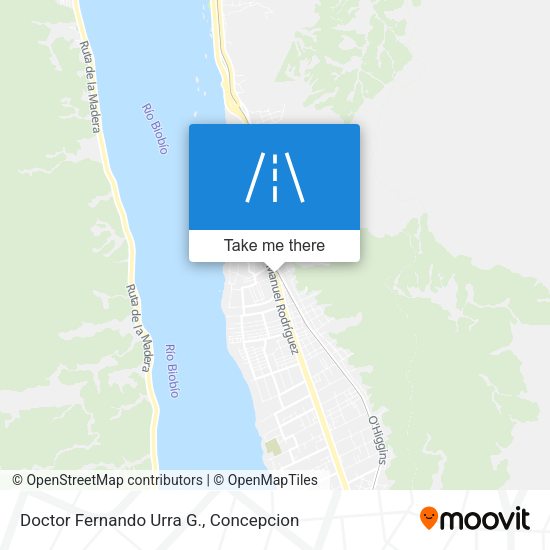 Doctor Fernando Urra G. map