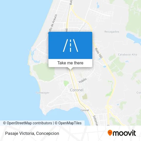 Mapa de Pasaje Victoria