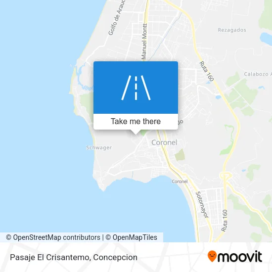 Mapa de Pasaje El Crisantemo