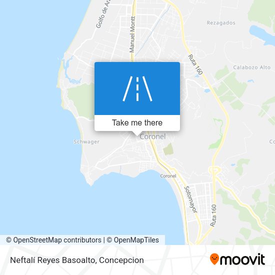 Neftalí Reyes Basoalto map