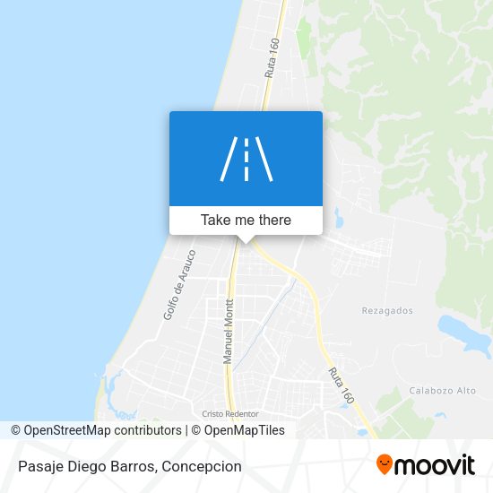 Mapa de Pasaje Diego Barros