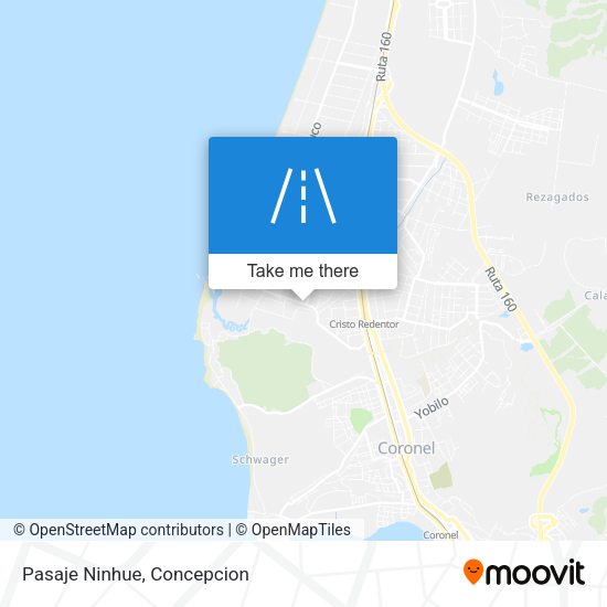 Mapa de Pasaje Ninhue