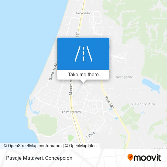 Mapa de Pasaje Mataveri