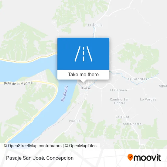 Mapa de Pasaje San José