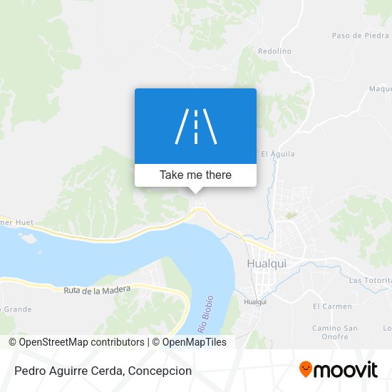Mapa de Pedro Aguirre Cerda