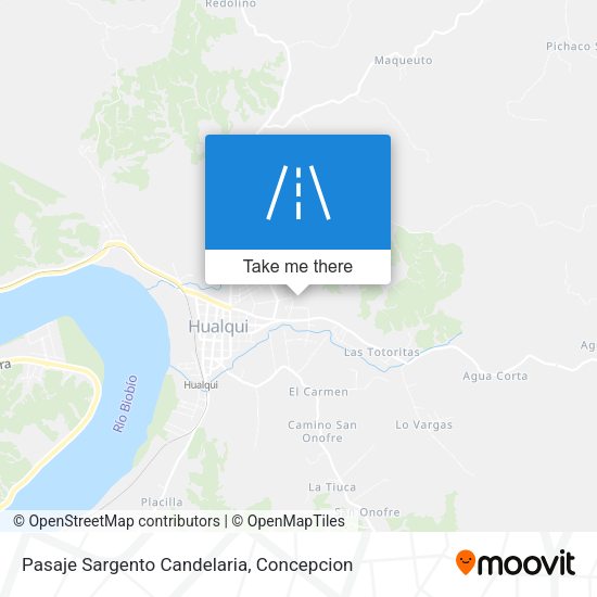 Pasaje Sargento Candelaria map