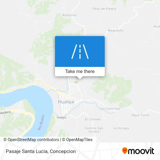 Pasaje Santa Lucía map