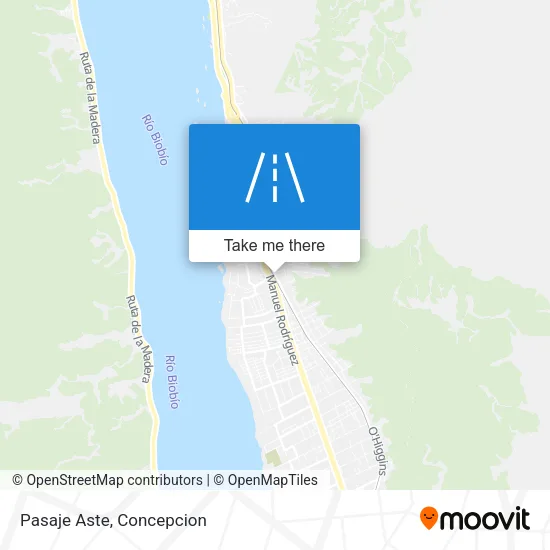 Mapa de Pasaje Aste