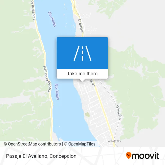 Mapa de Pasaje El Avellano