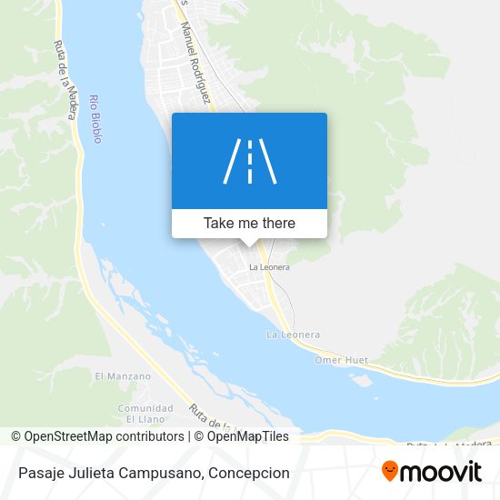 Pasaje Julieta Campusano map