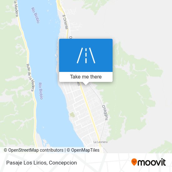 Pasaje Los Lirios map