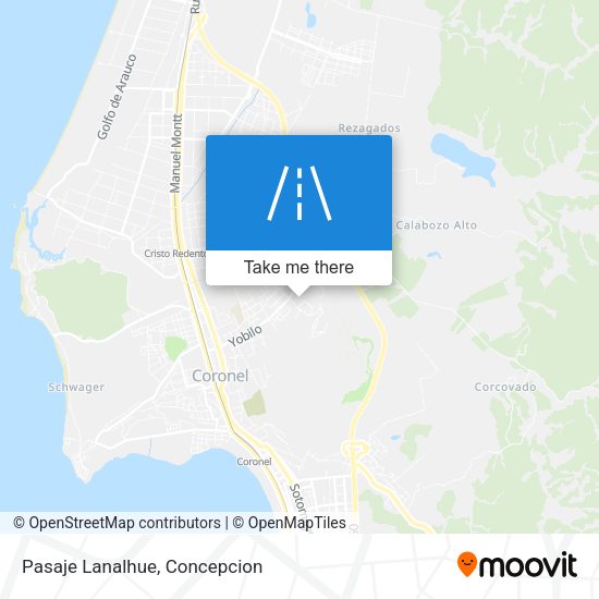 Mapa de Pasaje Lanalhue
