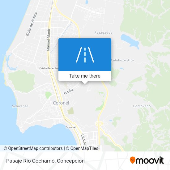 Mapa de Pasaje Río Cochamó