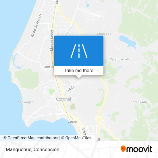 Manquehue map
