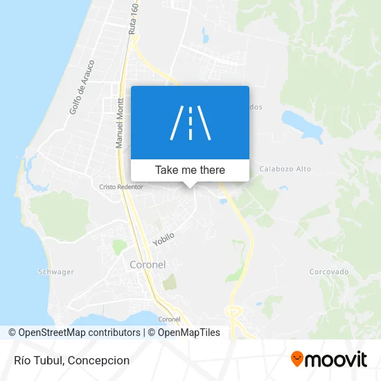Mapa de Río Tubul