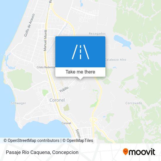 Pasaje Río Caquena map