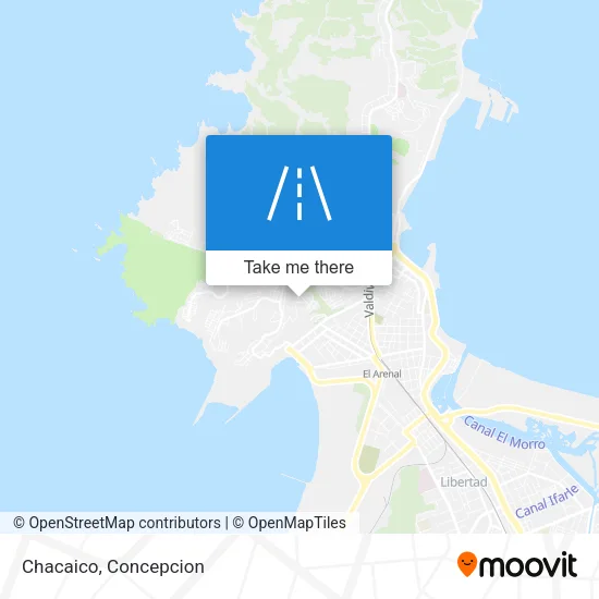 Mapa de Chacaico