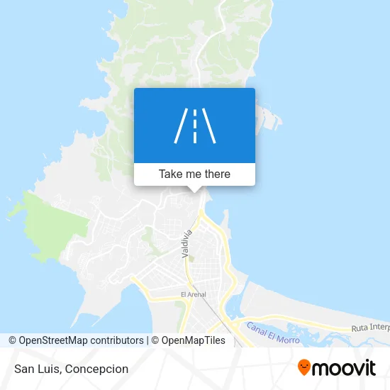 Mapa de San Luis