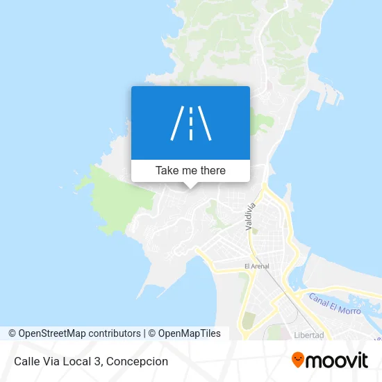 Calle Via Local 3 map