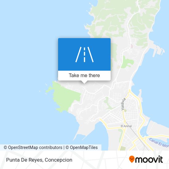 Mapa de Punta De Reyes