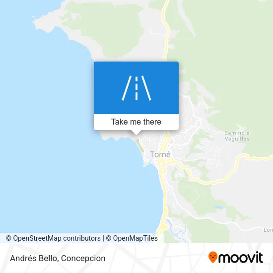 Mapa de Andrés Bello