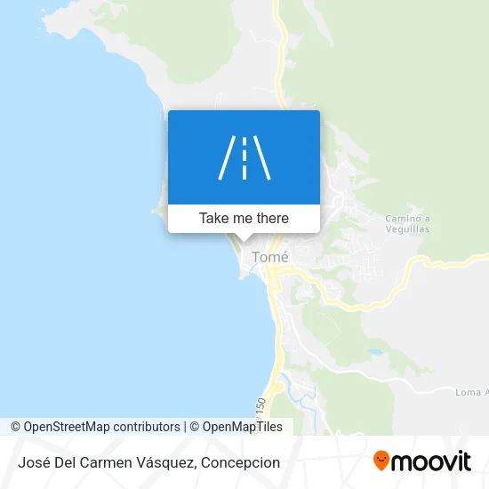Mapa de José Del Carmen Vásquez