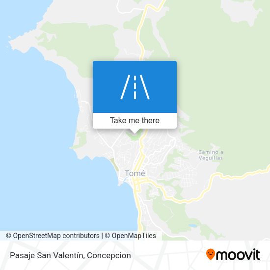 Pasaje San Valentín map