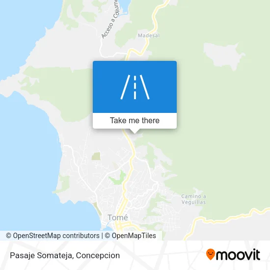 Mapa de Pasaje Somateja