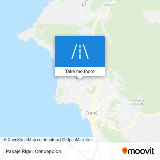 Mapa de Pasaje Rigel