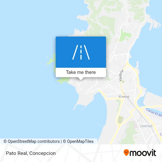 Pato Real map