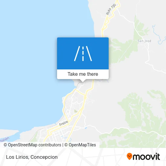 Mapa de Los Lirios