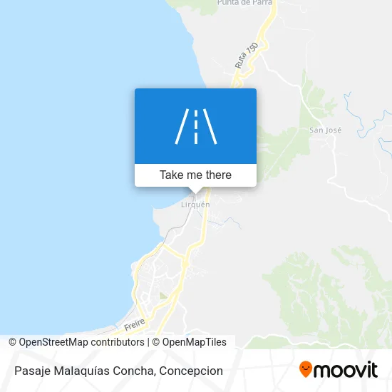 Mapa de Pasaje Malaquías Concha