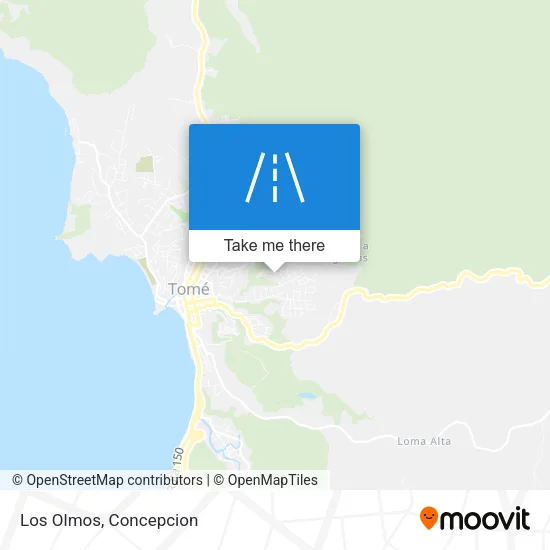 Mapa de Los Olmos