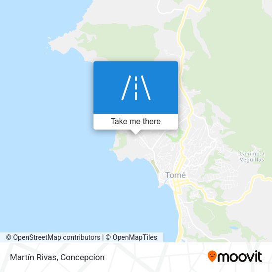 Mapa de Martín Rivas