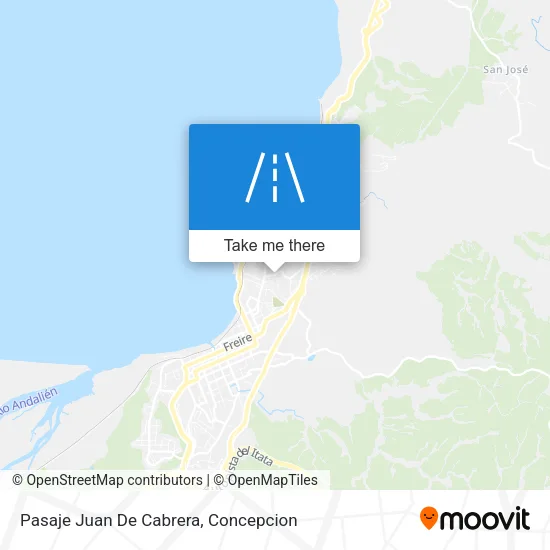Pasaje Juan De Cabrera map